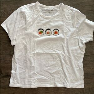 Sushi Abercrombie and Fitch baby tee